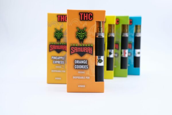 Green Samurai – Disposable Vapes – Sativa – 1ml | Kootenay Botanicals Canada