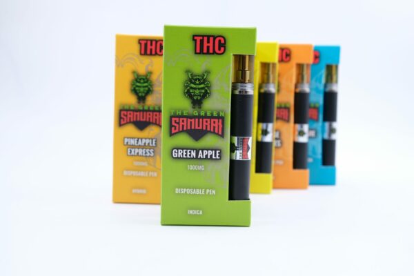 Green Samurai – Disposable Vapes – Sativa – 1ml | Kootenay Botanicals Canada