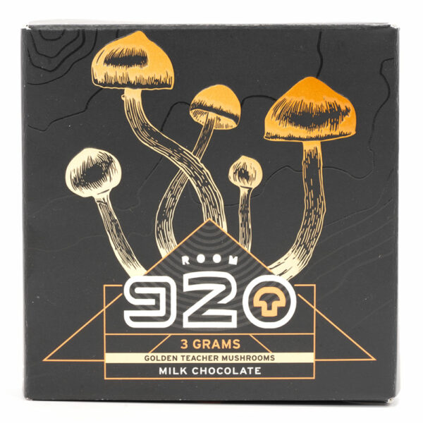 Room 920 – Mushroom Chocolate Bar – Milk Chocolate – 3 Grams | Kootenay Botanicals Canada