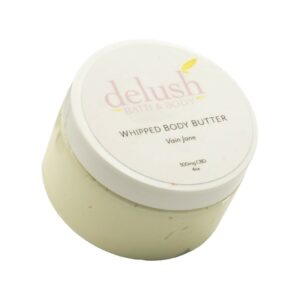 Delush Bath and Body – Whipped Body Butter – Vain Jane 300mg CBD | Kootenay Botanicals Canada
