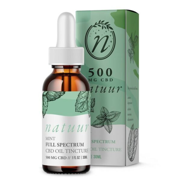 Natuur – Full Spectrum CBD Oil Tincture – Mint | Kootenay Botanicals Canada