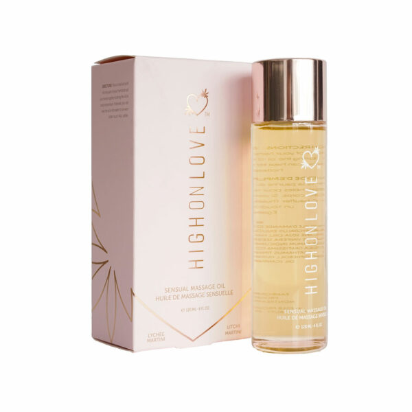 High On Love – Massage Oil – Lychee Martini | Kootenay Botanicals Canada