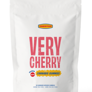 Onestop – Very Cherry THC Gummies 500mg | Kootenay Botanicals Canada