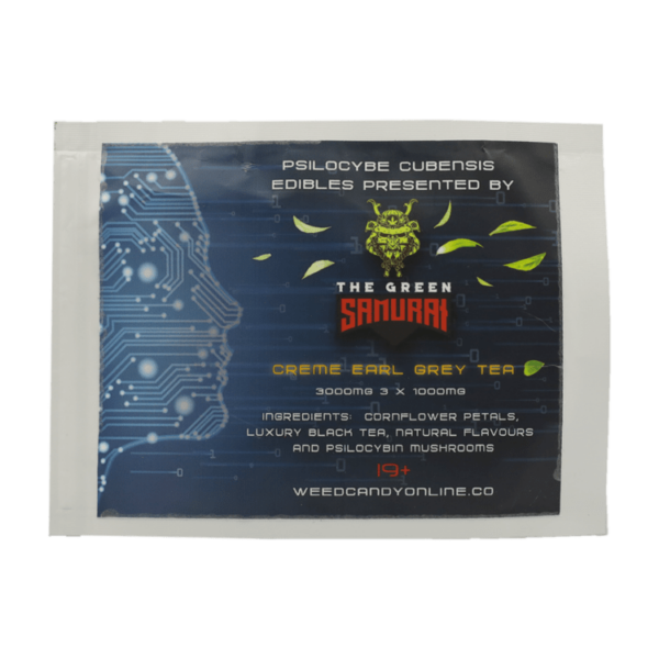 The Green Samurai – Creme Earl Grey Tea – 3000mg | Kootenay Botanicals Canada