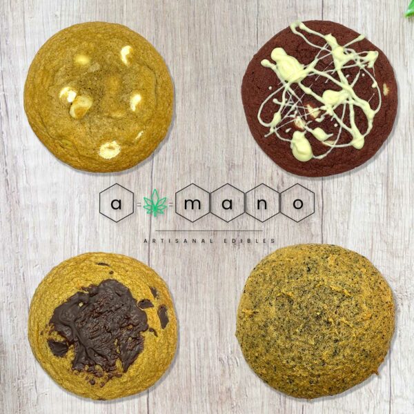 Amano Edibles – Cookies – 200mg | Kootenay Botanicals Canada