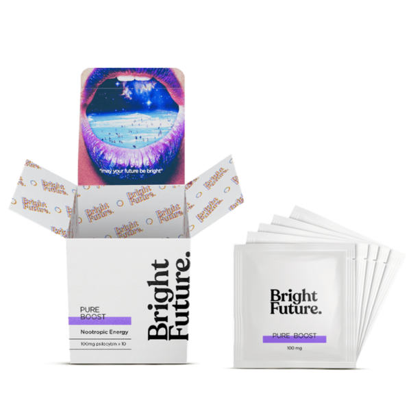 Bright Future – Nootropic Energy Drink – Pure Boost – 100mg | Kootenay Botanicals Canada