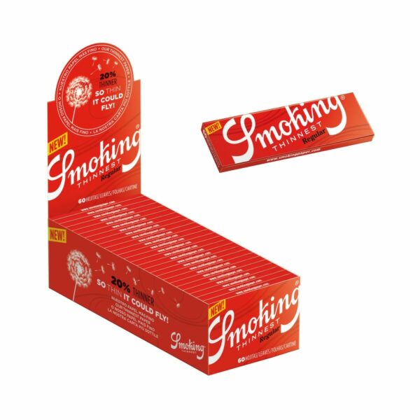 Smoking – Thinnest Rolling Paper – Single Wide | Kootenay Botanicals Canada