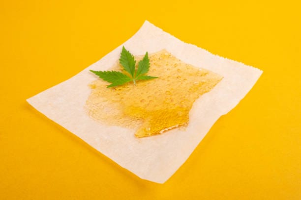 marijuana resin concentrate, yellow amber color cannabis wax | Kootenay Botanicals Canada